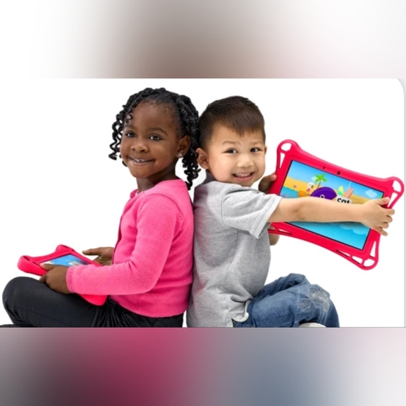 Hatch Learning Tablet w/ headset, bumper case, and metal stand - Picture 2 of 4